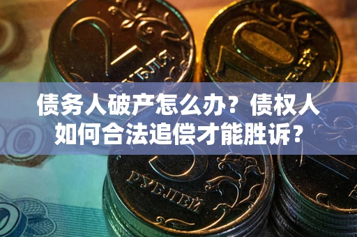 济南债务人破产怎么办？债权人如何合法追偿才能胜诉？