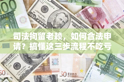 济南司法拘留老赖，如何合法申请？搞懂这三步流程不吃亏！