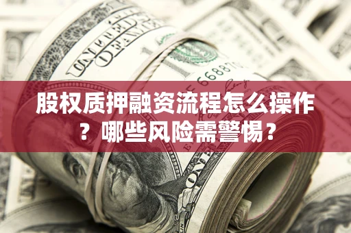 济南股权质押融资流程怎么操作？哪些风险需警惕？