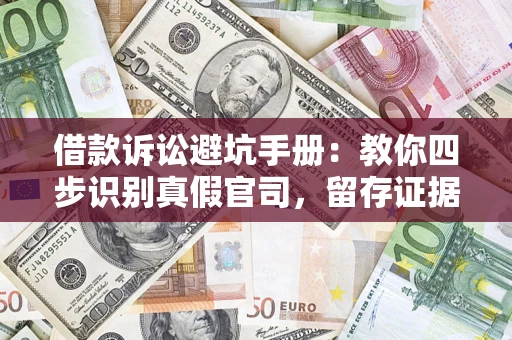 济南借款诉讼避坑手册：教你四步识别真假官司，留存证据不踩雷