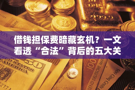 济南借钱担保费暗藏玄机？一文看透“合法”背后的五大关键陷阱