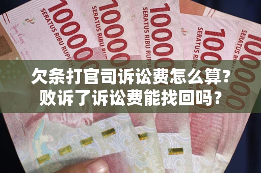 济南欠条打官司诉讼费怎么算？败诉了诉讼费能找回吗？