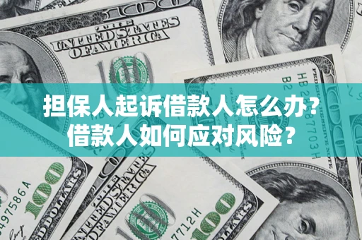 济南担保人起诉借款人怎么办？借款人如何应对风险？