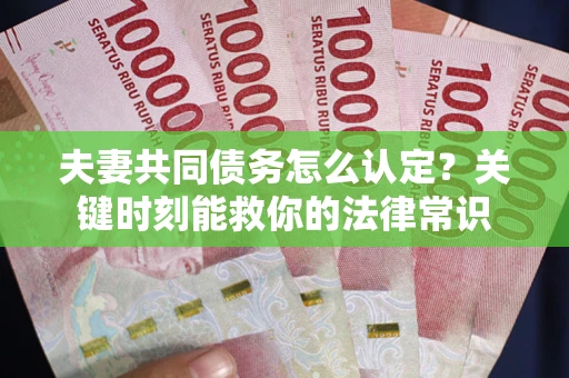 济南夫妻共同债务怎么认定？关键时刻能救你的法律常识