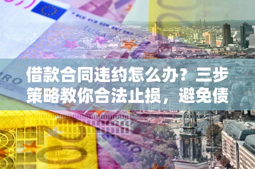 济南借款合同违约怎么办？三步策略教你合法止损，避免债务危机升级